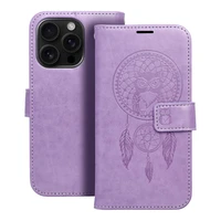 MEZZO grāmatas apvalks IPHONE 16 Pro sapņu ķērājs violeta