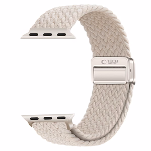TECH-PROTECT NYLONMAG APPLE WATCH 4 / 5 / 6 / 7 / 8 / 9 / SE / ULTRA 1 / 2 (42 / 44 / 45 / 49 MM) STARLIGHT