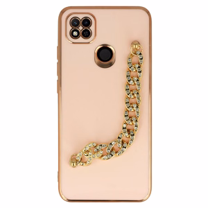 Trend viedtālruņa apvalks Xiaomi Redmi 10A dizains 4 gaiši rozā