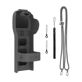 Sunnylife aizsargvāciņš ar siksniņu un aukliņu Osmo Pocket 3 (pelēks)