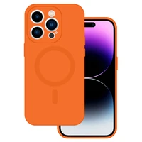 TEL PROTECT MagSilicone Viedtālruņa apvalks Iphone 13 - oranžs