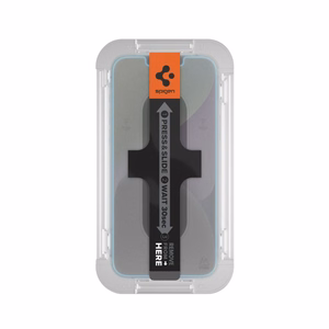 Spigen Glas.tR EZ Fit rūdītais stikls iPhone 13 / 13 Pro / 14 / 16e