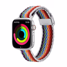 Siksniņa Dux Ducis Mixture II Series Apple Watch 42/44/45/49mm Pale Stripes
