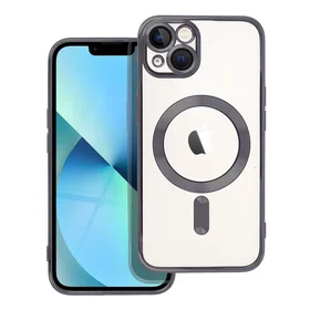 ELECTRO MAG COVER viedtālruņa apvalks saderīgs ar MagSafe iPhone 13 melns