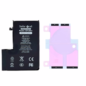 StellarXcell Diagnostic akumulators Apple iPhone 12 Pro Max, 3687 mAh (standarta ietilpība + augstas kvalitātes BMS kopija)
