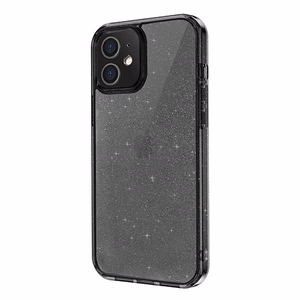Uniq LifePro Tinsel viedtālruņa apvalks iPhone 12 mini - melns