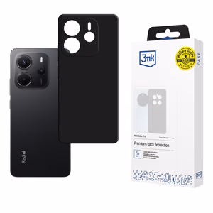 3mk Matt Case Pro case for Xiaomi Redmi Note 14 4G - matte black