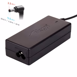 Akyga AK-ND-17 barošanas adapteris 65 W melns