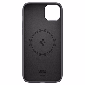 Spigen Silicone Fit Mag viedtālruņa apvalks ar MagSafe iPhone 14 Plus - melns
