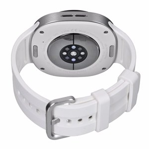 Samsung Galaxy Watch9 viedpulkstenis, 3.3 cm (1.3") AMOLED, 40 mm, digitāls, 438 x 438 pikseļi, skārienekrāns, sudraba krāsā, Wi-Fi, GPS (satelīta)