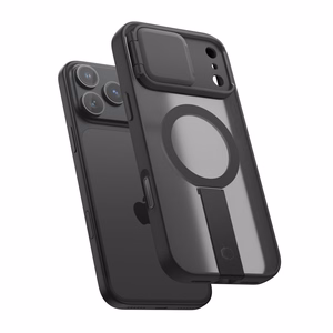 Tech-Protect Kevlar Aura MagSafe maciņš, paredzēts iPhone 18 Pro / 17 Pro, matēti melns