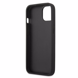 Karl Lagerfeld Ādas Ikonik Karl's Head Metāla apvalks iPhone 13 mini - rozā