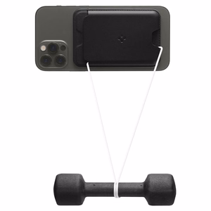 Spigen Valentinus Magnētiskā maku ar MagSafe - melns