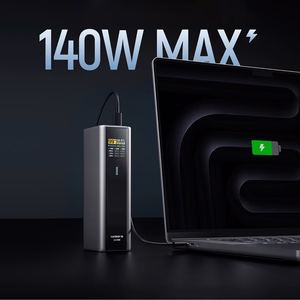 Внешний аккумулятор Cuktech CKPB200UGLGR 210W 20000mAh 2 x USB-C 1 x USB-A - серый