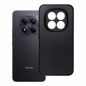 Maciņš for Xiaomi Redmi Note 15 PRO PLUS 5G Carbon Premium melns