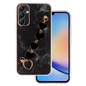 Viedtālruņa apvalks Trend Case Samsung Galaxy A34 5G dizaina 6 melns