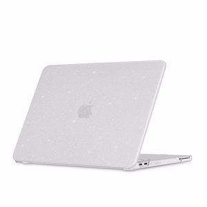 Tech-Protect SmartShell Case for MacBook Neo 13" 2026 - Clear-Glitter
