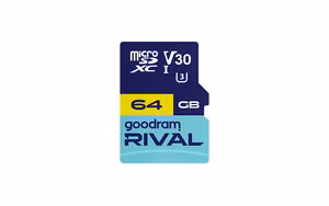 GOODRAM RIVAL M3AA 64 GB MicroSDXC V30 UHS-I U3 + adapter (GGSM3AA-0640R12)