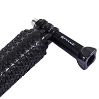 Pašbildes spieķis Puluz sporta kamerām (DJI, GoPro, Insta360)(melns)