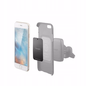 Spigen MP-4P magnētiskās plāksnes automašīnai - melnas