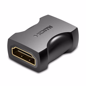 Vention HDMI female to female coupler adapter black