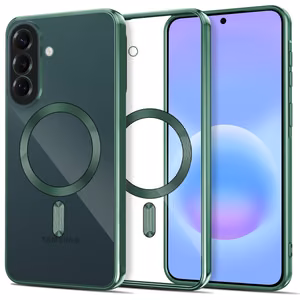 Tech-Protect MagFlex MagSafe Case for Samsung Galaxy A37 5G Transparent Green