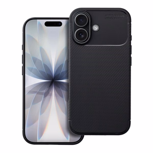 Viedtālruņa apvalks CARBON PREMIUM IPHONE 17 melns