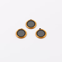 Komplekts of lens glasses for iPhone 17 Pro Max oranžs