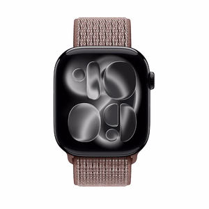 Crong Nylon Apple Watch sporta siksniņa, 38/40/41/42 mm, Smokey Mauve