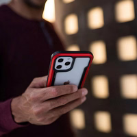 X-Doria Raptic Shield - Aluminum maciņš iPhone 14 Pro Max (Drop-Tested 3m) (Iridescent)