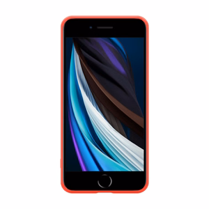 Crong Color Cover vāciņš ierīcei iPhone SE (2020 / 2022) / 8 / 7, sarkans