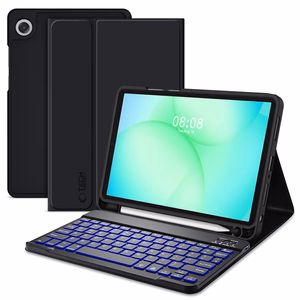 Tech-Protect SC Pen macins priekš Samsung Galaxy Tab A9+ / A11+ Plus 11.0 X210 / X215 / X216 / X230 / X235 / X236 - Melns