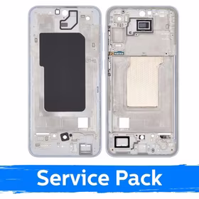 Vidējais rāmis Samsung A356 A35 5G / Ledus zils / (Service Pack)