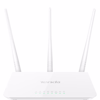 Tenda F3 wireless router Fast Ethernet balts