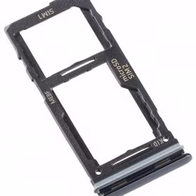 SIM card holder Samsung M526 M52 5G Melns original (service pack)
