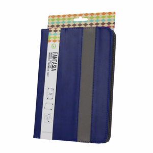 Universāls apvalks Fantasia planšetdatoram 7-8''(L21,5 x W15 cm) tumši zils
