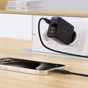 USB kabelis Acefast C16-04 USB-A uz USB-C 1.2m melns