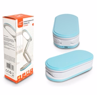 Collapsable LED desk Lampa 10W, 3000/4500/6000K, 1200mAh, zils, LTC