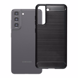 Maciņš SAMSUNG S21 FE Carbon 2.0 melns