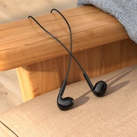 Borofone Austiņas BM100 Max Fuente ar mikrofonu Type C (DAC) melnas