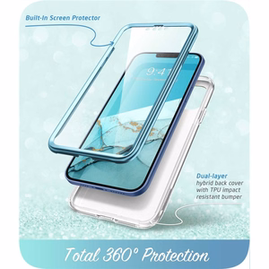 Supcase Cosmo viedtālruņa apvalks iPhone 14 Plus - zils