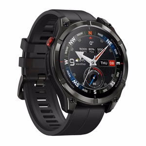 Zeblaze Stratos 4 Pro viedpulkstenis (melns)