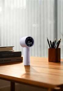 JisuLife Handheld Fan 10S (5000mAh) rokas ventilators, zils