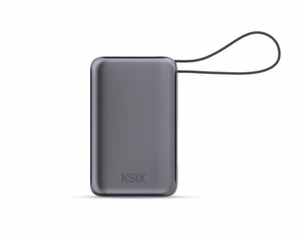 Ksix внешний аккумулятор 30000 mAh Power PULSE, серый