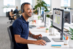 Logitech C505 tīmekļa kamera 1280 x 720 px USB melna