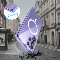 Tech-Protect FlexAir Hybrid Magnētiskais viedtālruņa apvalks Samsung Galaxy S25 Ultra - Caurspīdīgs