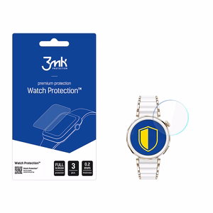 3mk Hibrīdstikls pulksteņa aizsargstikls FlexibleGlass pulkstenim Huawei Watch GT5 Pro 42mm
