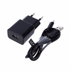 Maxlife MXTC-01 lādētājs 1x USB 1A melns + microUSB kabelis