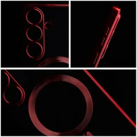 ELECTRO MAG COVER viedtālruņa apvalks ar MagSafe SAMSUNG S25 Edge - sarkans