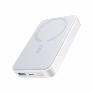 Magnētiskais portatīvais lādētājs Joyroom JR-W020 20W MagSafe 10000 mAh, balts